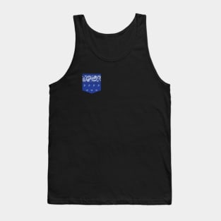 The Hanky Code - Dark Blue/Right Tank Top